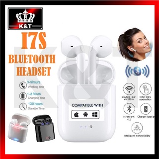 <<K&T>>I7S TWS AirPods Wireless Bluetooth Headset With Charge Box
