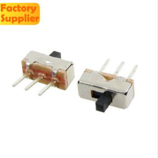 20Pcs SS12D00G3 Toggle Switch 2 Position SPDT 1P2T 3 Pin PCB Panel Mini Vertical Slide Switch Mini Power Switch for Audio Light