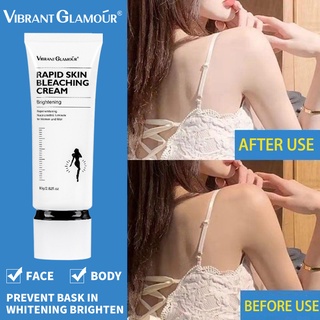 VIBRANT GLAMOUR Skin Bleaching Body Lotion Whitening Cream 10% Niacinamide Moisturizing Lightening