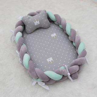 Braided Baby Nest Bed / Baby Sleeping Bed / Baby Snuggle Nest (4)