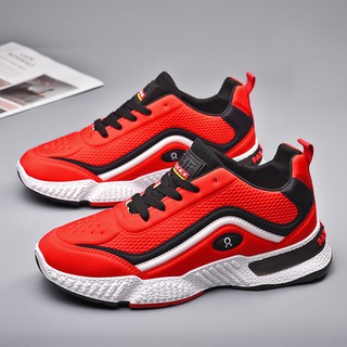 ◄❐¤2021 new men s shoes Korean breathable casual shoes fashion sneakers flying woven casual running men s shoes