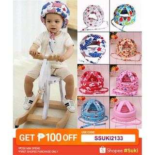 Baby Drop Cap Safety Helmet Protection Anti Collision Hat