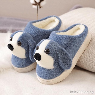✖Winter Indoor Children Cotton Slippers Warm Thick Plus Velvet Warm Cotton Shoes
