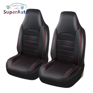 seat cover♙✚SuperAuto Car Seat Covers Fit For Toyota Wigo Leather Automobile Seat Protector Interior