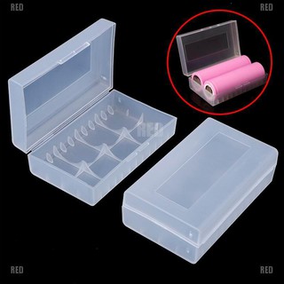 RED✨2PCs Battery Box Case Container For 2*20700 21700 Battery Storage Box Case