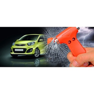 【Ready Stock】♙✆▲2-in-1 Emergency Escape Hammer Car Window Breaker Seat Belt Cutter (5)
