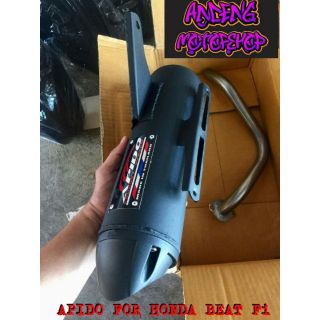 Apido V3 Power Pipe for Honda Beat Fi/Carb V1 V2/Zoomer X/ Rusi Gala Gy6 Etc.
