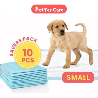 【Ready Stock】✸dog pad❇Petter Care Training Pee Pads for Dogs by 10s - Small (33x45cm) Pad Puppy