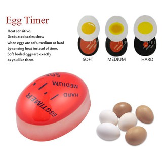 topfire Egg Color Changing Timer Yummy Soft Eggs Cooking Timer Kitchen Clock Tool topfire fun