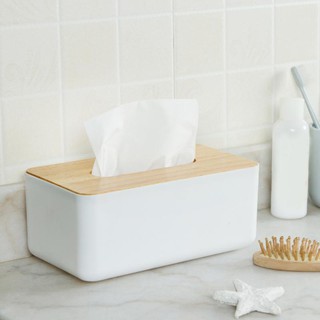 💓Wooden Tissue Box European Style Home Tissue Container Towel Napkin Tissue Holder Case (6)