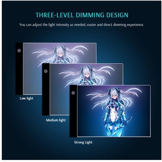 LED Art Stencil Drawing Board A4 Digital Graphics Tablet LED Drawing Tablet (3)
