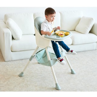 [COD] Premium High Chair with Compartment Booster Toddler Safety Highchair Adjustable Height (8)