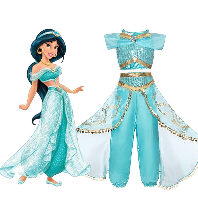 [NNJXD]Fancy Girl Princess Costumes Cosplay For Children Birthday Party Dance Dress (1)