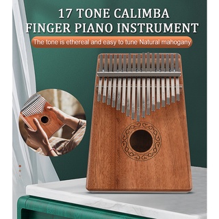 COD 17 Keys Kalimba Thumb Finger Piano Musical Toys With Tune-Hamm OU