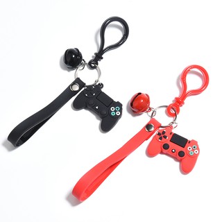 ♥RT✨Creative Cartoon PVC Soft Rubber Game Console Keychain Pendant Childhood Toy Exquisite Car Bag Pendant Key Ring Gift
