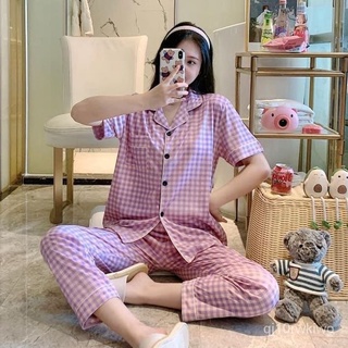 #Cand Korean Cotton Shortsleeve Sleepwear/Pajama/Nightwear/Loungewear Set