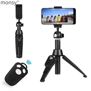 Monsy Phone Holder Selfie Stick Wireless Monopad Bluetooth Tripod Adjustable Phone Stand