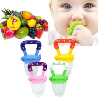Toddlers Baby Teether Vegetable Fruit Toddler Teething Toy Ring Chewable Soother