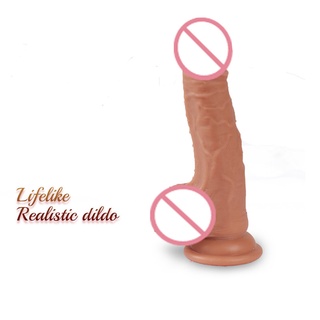 Female Masturbation Sex Toy Dildos Artificial Simulation Penis With Suction Cup Penis Dildo Stimulat
