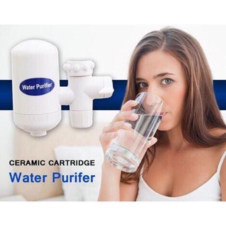 home appliance✾✱sws Fashion Portable Tap Faucet Ceramic Water Filter Household Home Kitchen Ionizer