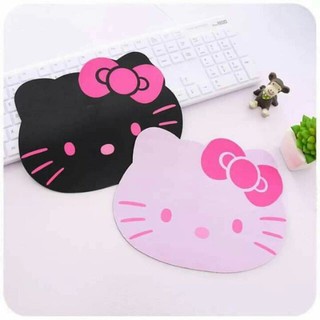 HELLOKITTY-MOUSE PAD/PINK/BLACK/RUBBER QUALITY DESIGN