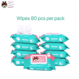 Organic Baby Wipes 80 pcs per pack High Quality Wipe