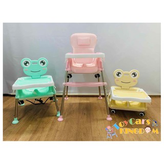 Baby Highchair Multifunction with Cushion + Wheel (2)