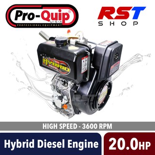 Pro-Quip 20HP Hybrid Diesel Engine Air and Water Cooled [RST Shop]