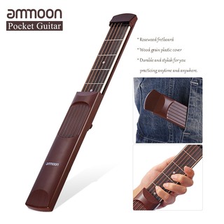 T&T ammoon Portable Pocket Acoustic Guitar Practice Tool Gad