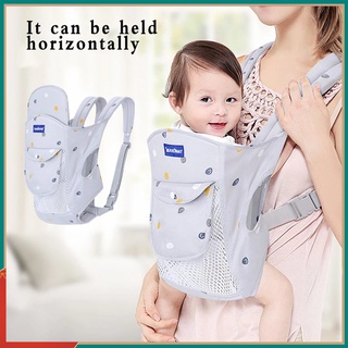 Baby carrier with kangaroo travel waist bag breathable and ergonomic for all seasons
