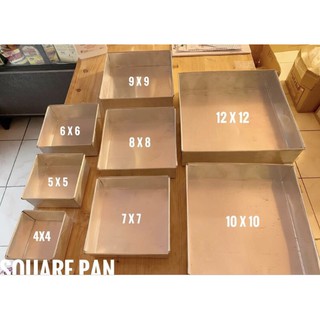 Square Baking Pan 4 to 12