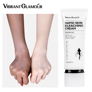 ☄◊●Vibrant Glamour Rapid Skin Bleaching Cream Whitening Lotion Brightening Body Lotion Whitening 80g