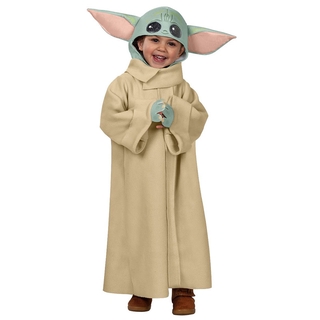 Anime Star Wars Child's games lovely Yoda Tabard and mask Cosplay costume （3-7 years old）