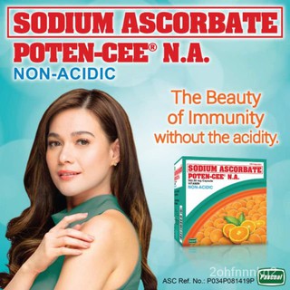 Poten-Cee Sodium Ascorbate Non-Acidic Vitamin C 500mg.