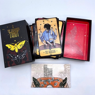 The Sasuraibito Tarot 78 Card Deck and 63-page guidebook Divination Card Game