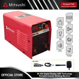 Mitsushi NI-250 IGBT Technology Digital Display Inverter Welding Machine