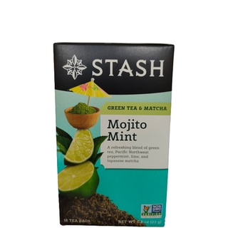 Stash Mojito Mint Green Tea and Matcha. 18 Tea Bags.