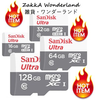 ORI! SANDISK 80MB / S Micro SD Ultra Class 10 16/32/128 GB Memory Card