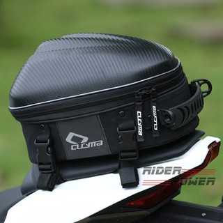 motorcycle bag◑✹۩Motorcycle Scooter Sport Rider Tail Bag Rear Seat Bags Backpack Crossbody Kit Lugga