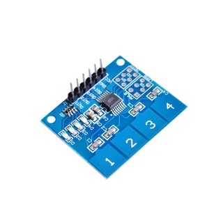 TTP224 4-way Capacitive Touch switch Digital Touch Sensor Module For Arduino