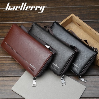 2020 New Baellerry Men Wallets Large Capacity Clutch Bag Card Holder Phone Pocket Multifunction Wall