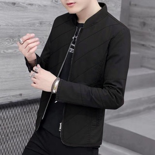 Men's Spring Jacket 2021 Spring And Autumn Trend Jacket Stand Collar