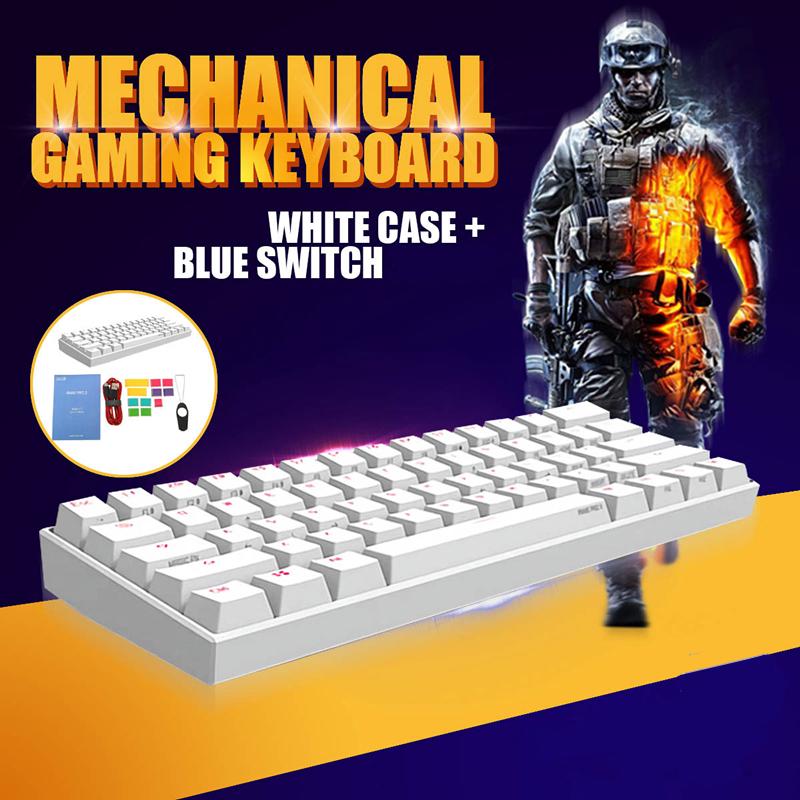 ANNE PRO 2 Gateron Switch Bluetooth USB RGB Mechanical Gaming Keyboard 61 Keys