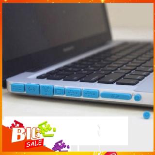 【Ready Stock】9Pcs Universal Anti-Dust Silicone Plug for Laptop / Notebook / Macbook (1)