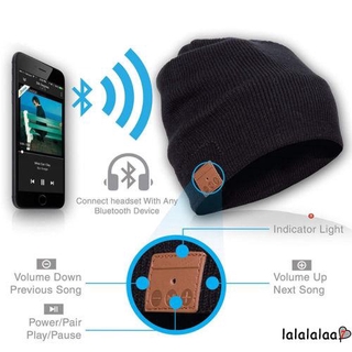 AAL-Unisex Warm Beanie Hat Wireless Bluetooth 4.2 Smart Cap