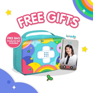 gift☒∈Tiny Buds Limited Edition Baby First Aid Bag and KonsultaMD 1 Month Health Plan (Not for sale)