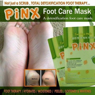 PINX FOOT CARE EXFOLIATING MASK / PINX FOOT CARE MASK THERAPY