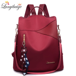 Computer backpackFashion Backpack Women Waterproof Oxford Cloth School Bags for Teenage Girls Casual
