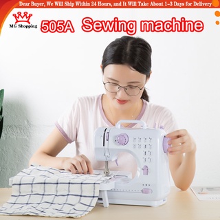 505A 12 Stitch Sewing Machine Mini Multifunctional Household Sewing Machine With Night Light