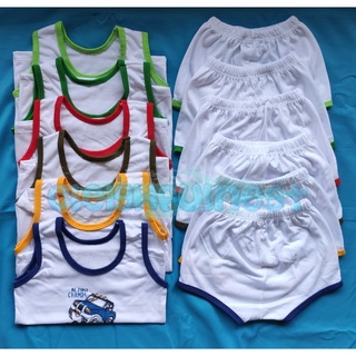 ✕✻✶Boys Terno Sando and Short for 0-6 Months Baby COTTON (1 pair only)